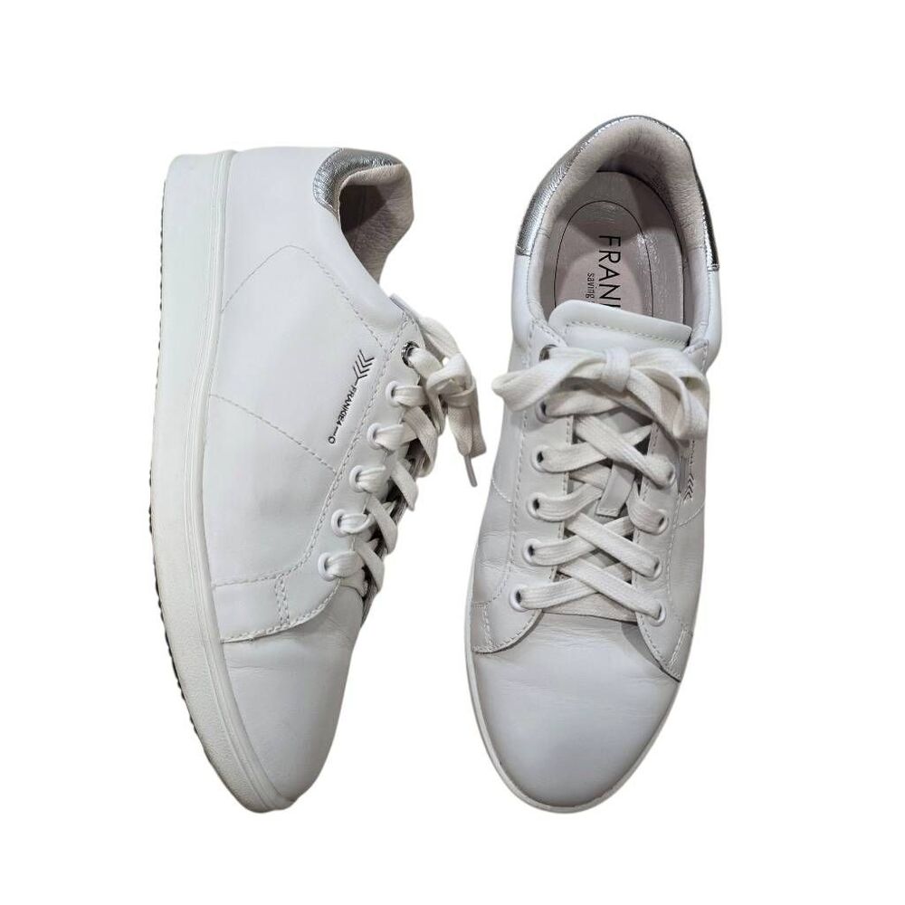 Frankie4 Jackie III Sneakers Women's 8.5 White Silver Lizard Athletic Shoes‎ - Picture 2 of 10
